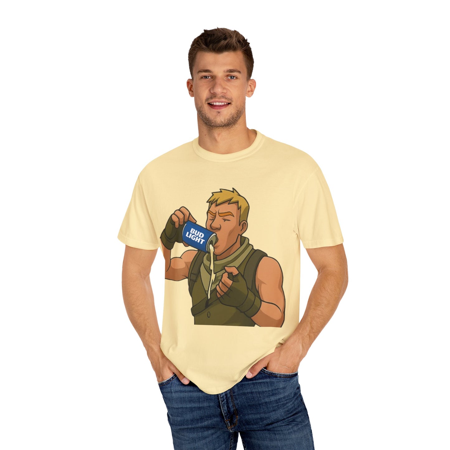 Casual Fortnite Drinking Graphic T-Shirt - Perfect for Party Lovers