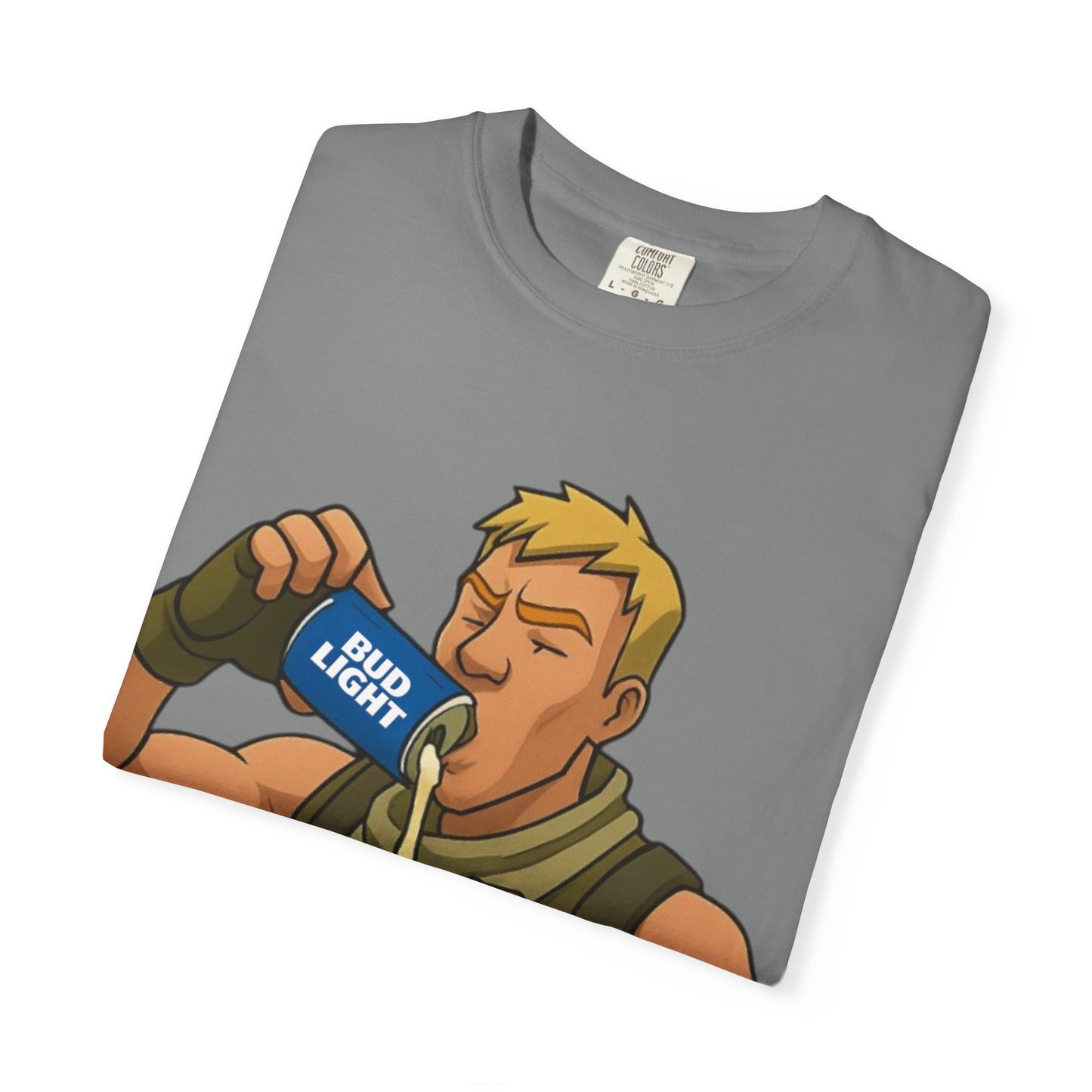 Casual Fortnite Drinking Graphic T-Shirt - Perfect for Party Lovers