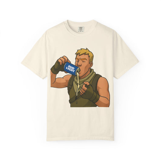Casual Fortnite Drinking Graphic T-Shirt - Perfect for Party Lovers